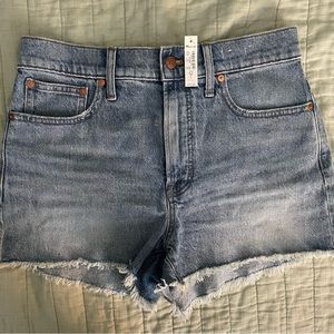 Madewell perfect vintage jean short